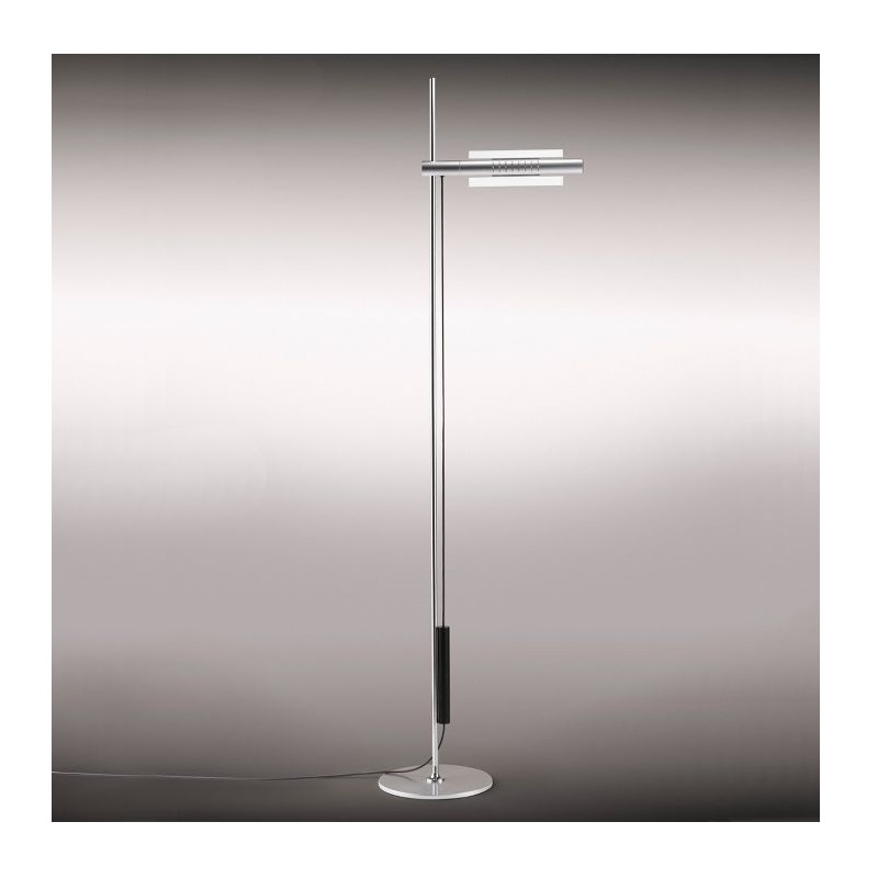 Stehleuchte Halo-LED S 45W m. Ausleger 42.5cm alu
230V Stativ chrom Sockel alu 1900-2850K