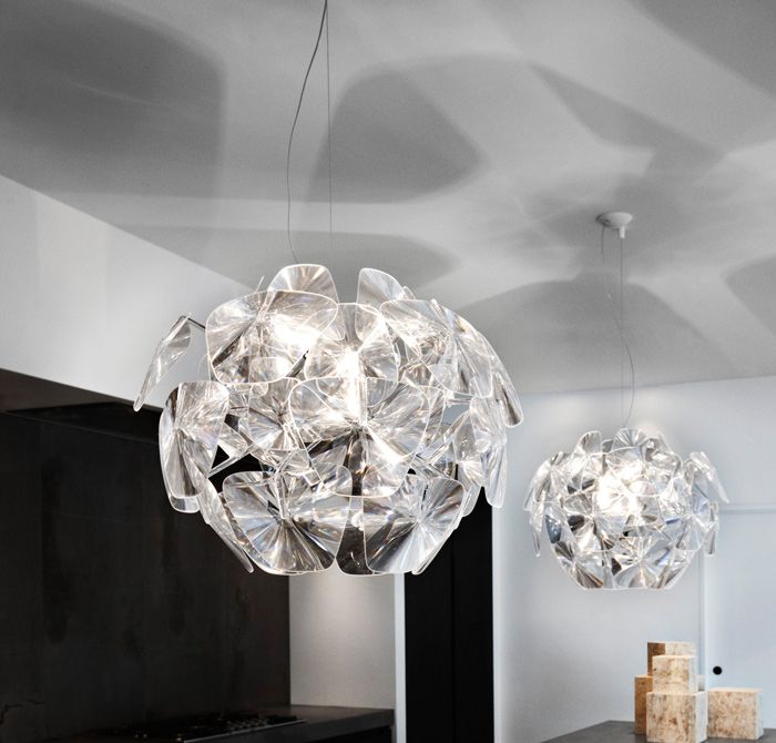 Pendelleuchte Hope D66/18  transparent 
230V E27 20W D=72cm H=54cm /IP20