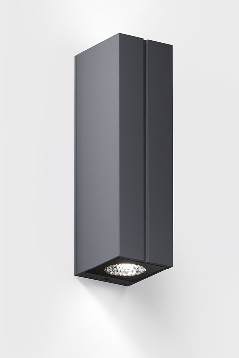 Wandleuchte CUT 2x8W DALI-2 ready anthrazit
240V 2700K 1118Lm B=65 T=80 H=230mm /IP65 - Image 3