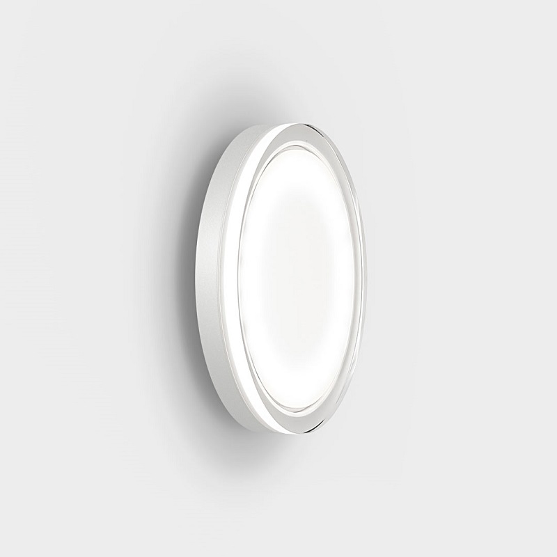 Wand-Deckenleuchte lisc LED 14W Kristallglas/weiss
240V 2700K 815lm D=244 H=54mm / IP65