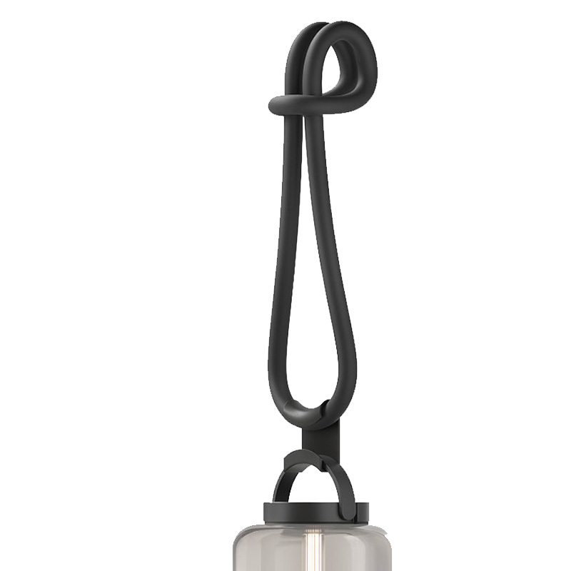 qu rope Aufhängung zu qu portable Jet Black
Silikon Kautschuk und Polycarbonat lackiert