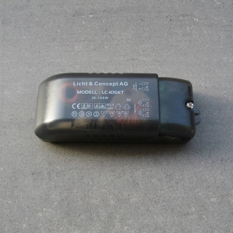 Trafoverschalung für HTL 225 weiss
L=210 B=46 H=36 / Schnappbefestigung