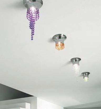 Aufbauleuchte KIOCCIA PL1 L transparente cut crystal
1xGU 10x35W  D=16 H=35