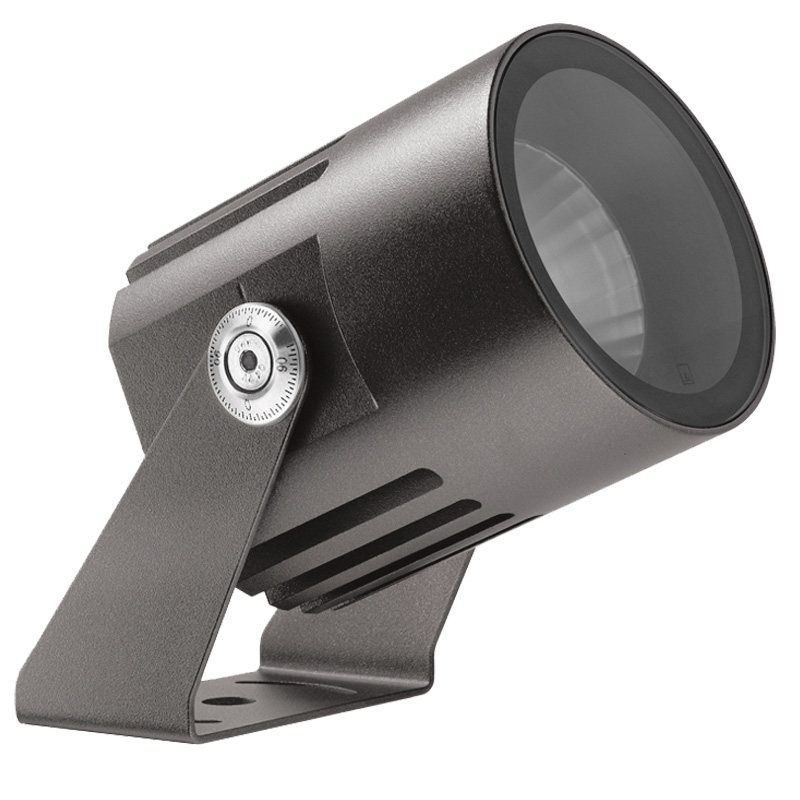 Anbaustrahler Kleo 1.0 LED 10W 30° rostfarbig
230V 2700K 733Lm CRI90 D=109  H=130mm  IP66