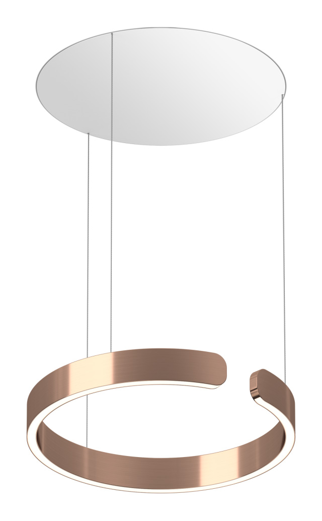 Pendelleuchte MITO sospeso up 60 variabel wide roségold
240V/ 60W 2700-4000K 3330lm