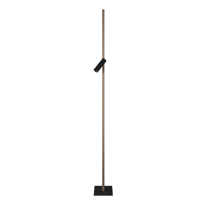 Stehleuchte ZEN-X LED 61W+10W schwarz-copper
230V 2700K 9800Lm+1400Lm H=1950 B=35mm IP20