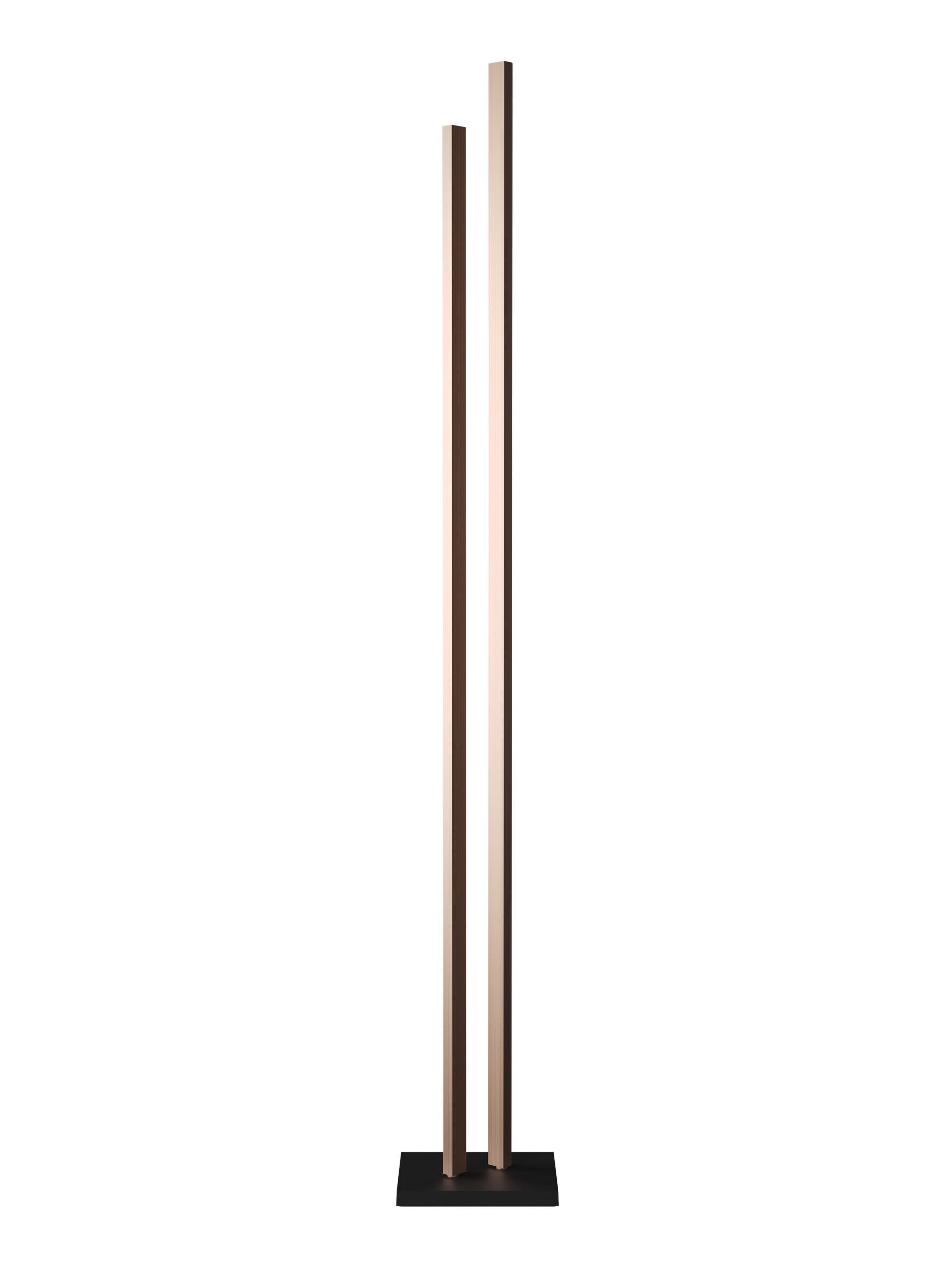 Stehleuchte ZEN PARALLEL 2700K 103W copper
230V 2700K 17400lm H=1955 B=278 / IP20