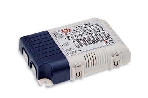 Schaltnetzgerät LCM-25DA 25W / DALI
180-240V / L=105 B=68 H=23