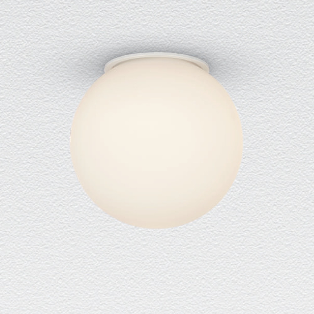 Halb-Einbauleuchte Orb M 9.7W 3000K weiss Opal
DC 250mA 1150Lm CRI90 /D=135 H=168 /IP20