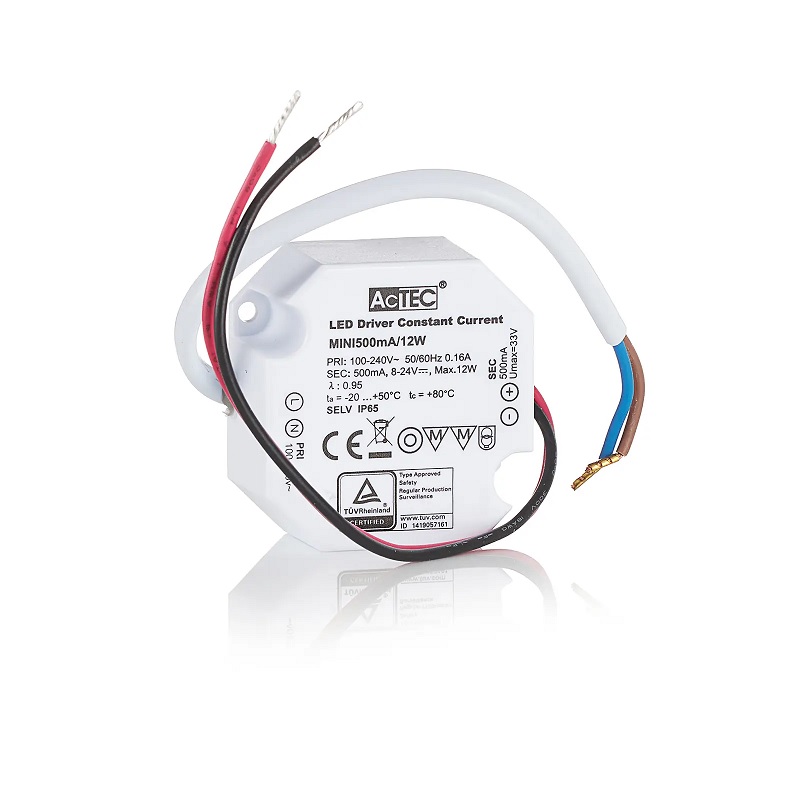 Konverter für Led 12W 300mA PH dimmbar
240V L=50 x 50 x 25mm / IP65