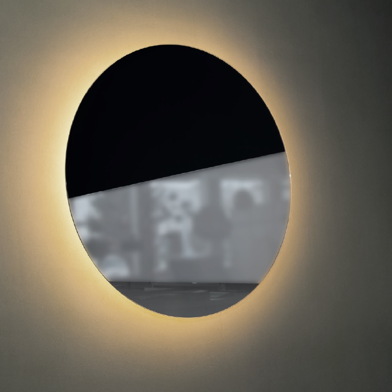 Wandspiegel Mirror 600 / 19W klar
230V 2700K 1530Lm D=600  T=50 / IP20
