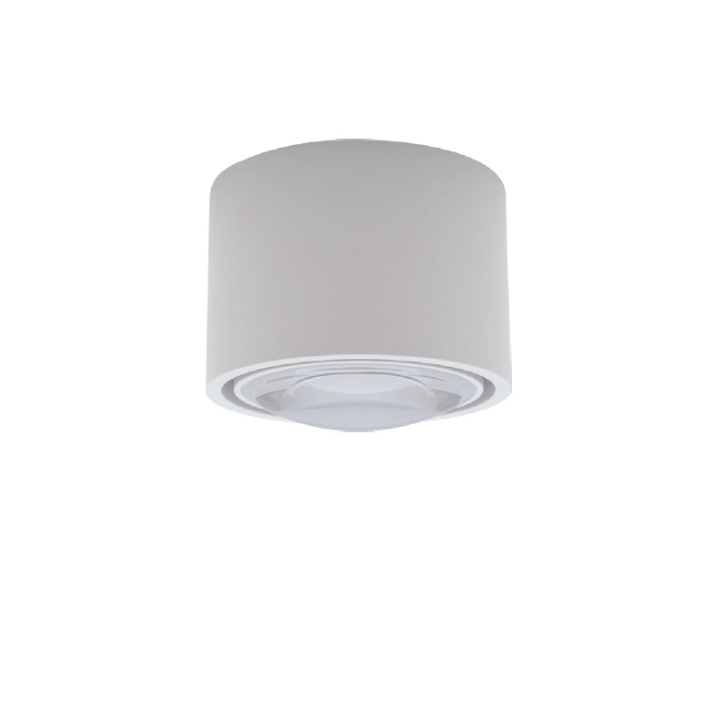 Deckenstrahler Lupe LED 9W schwarz matt
240V/ 3000K 883Lm CRI90 D=93 H=93 / IP54