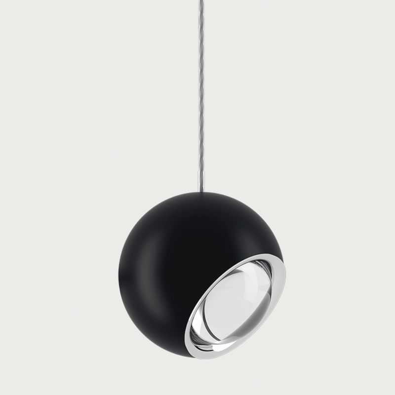 Einzelpendel SPIDER  11W schwarz matt
DC 350mA 2700K 1280Lm D=12 H=13cm /IP20