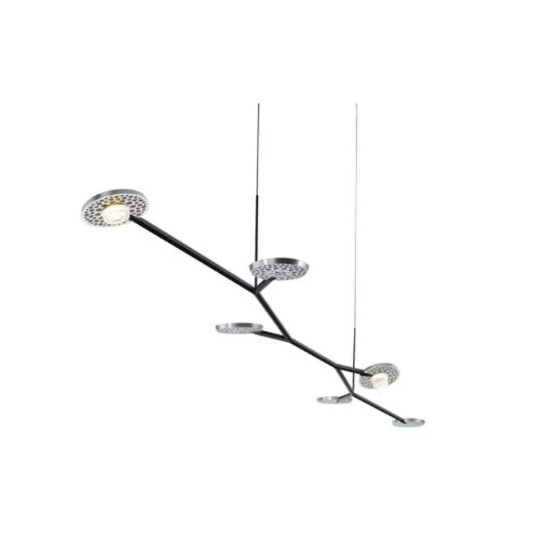 Hängeleuchte LYS D 140 Standard LED Alu/Schwarz
230V 58W 4200lm 2700°K CRI80 IP20 L=140cm