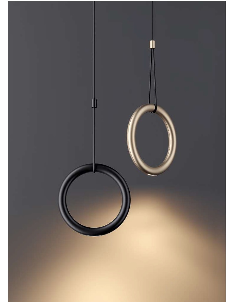 Einzelpendel Ivyi 3W LED 3000K Champagne
DC 350mA 480Lm D=145m B=17mm IP20