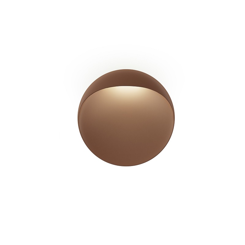 Wandlleuchte Flindt 400 20W DALI  corten
240V 2700K 680Lm D=400 T=61mm / IP65