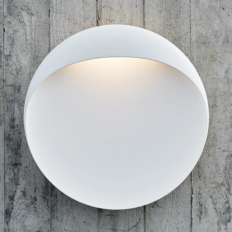 Wandleuchte Flindt 20 LED 10W weiss texture
240V 2700K 435Lm D=200 T=61mm / IP65