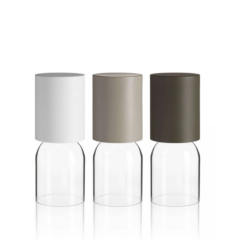 Akku-Tischleuchte NUI 6W greige
2700K 195Lm CRI 90 D=11 H=28 / IP54
