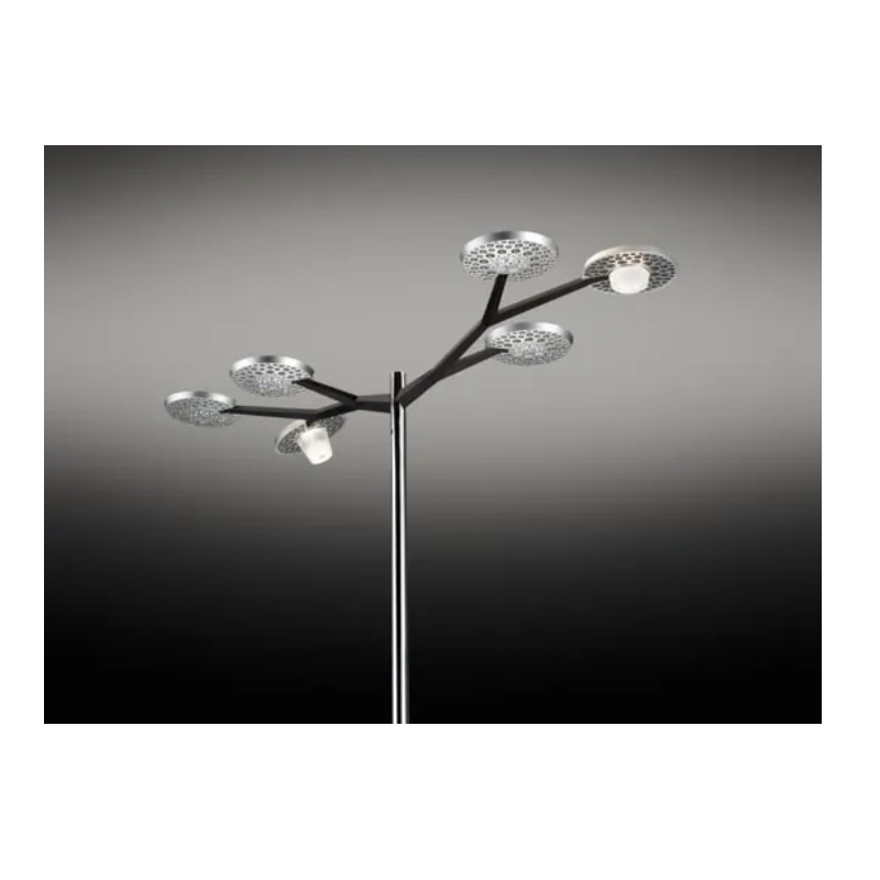 Stehleuchte LYS S LED 54W / 6 Köpfe 2700°
230V 6x9W 6x700lm H=185cm B=max. 51cm