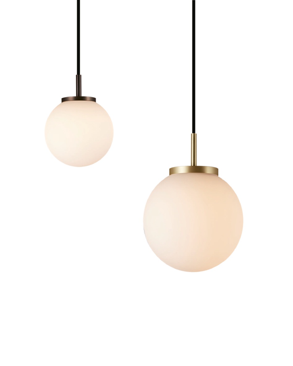 Pendelleuchte Orb 140 12W 2700K Opal schwarz
48V DC 1070Lm CRI90 D=140 H=209 / IP20 - Image 4
