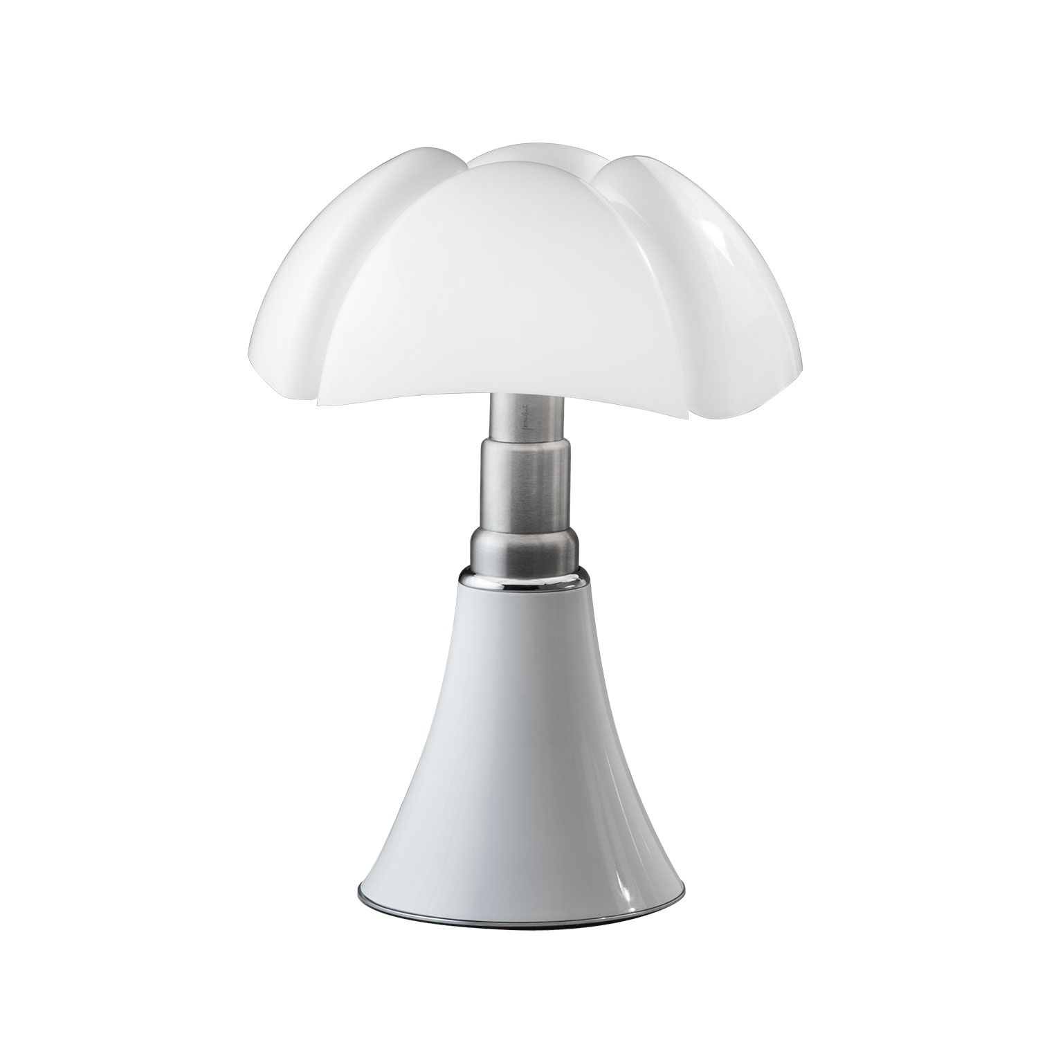 Tischleuchte Pipistrello LED 14W weiss glanz
240V 2700K 1400lm D=550mm / IP20
