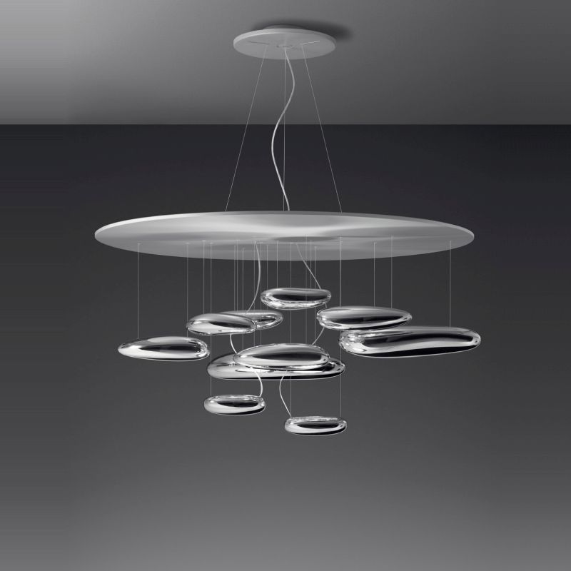 Hängeleuchte Mercury Silber