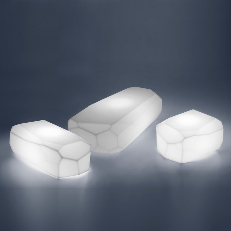 Bodenleuchte Meteor medium LED standard 
230V/ 9W LED 6000K 87x52x32cm /IP67