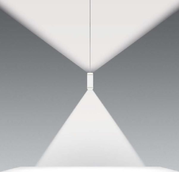 Pendelleuchte MITO volo 140 up variabel wide schwarzmatt
240V 60W 4500Lm L=136cm IP20
