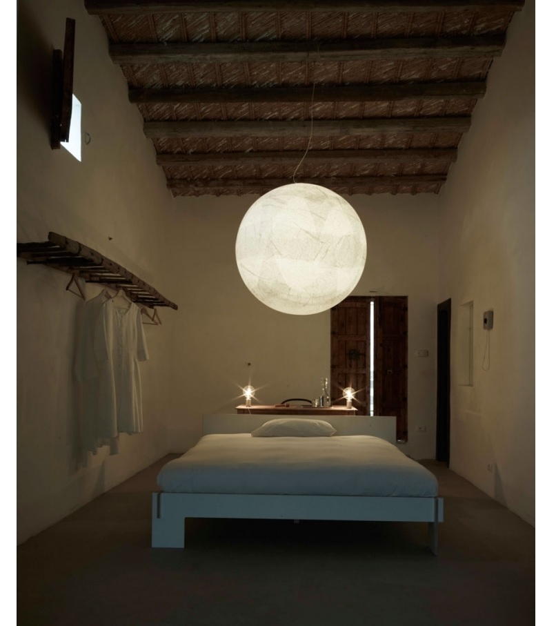 Pendelleuchte MOON 80 Japan Papier
230V E27 max.15W LED D=78cm IP20 - Image 3