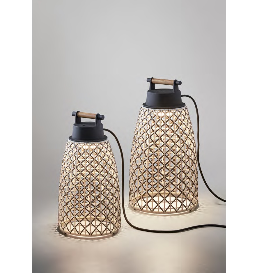 Steh-Akkuleuchte Nans M49 outdoor Schirm Beige
230V 6.3W 950Lm 2700K D=21 H=405 IP65