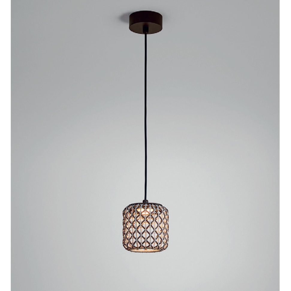 Pendelleuchte Nans S16 outdoor Schirm Brown
240V/2700K 635Lm 8W D=16.7 H=16.5cm IP66