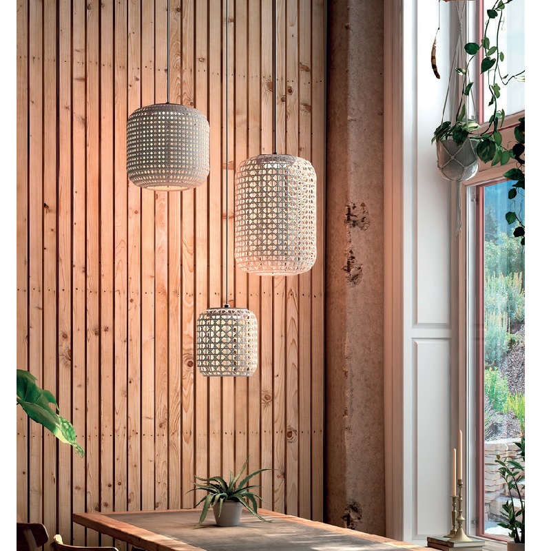 Pendelleuchte 3er Nans S3L/ Marron 
240V/2700K 3x6W 503Lm D=380cm  IP66