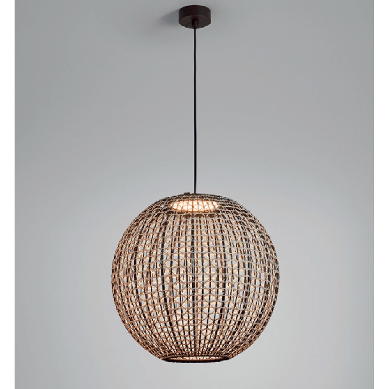Hängeleuchte Sphere 60 outdoor Schirm Brown
240V/2700K 1400Lm 14W D=60cm H=44cm IP65