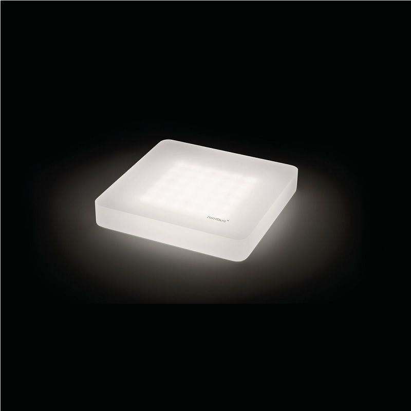 Deckenaufbauleuchte Cubic 36 LED 7.1W / 60° 
DC 24V/ 2700K 122x122/H=20 /  IP20