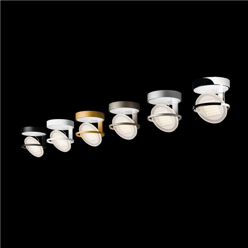 Deckenaufbauleuchte RIM R36 LED 10W silber eloxiert
230V/ 24V 3000*K /D=150/ H=110 IP20