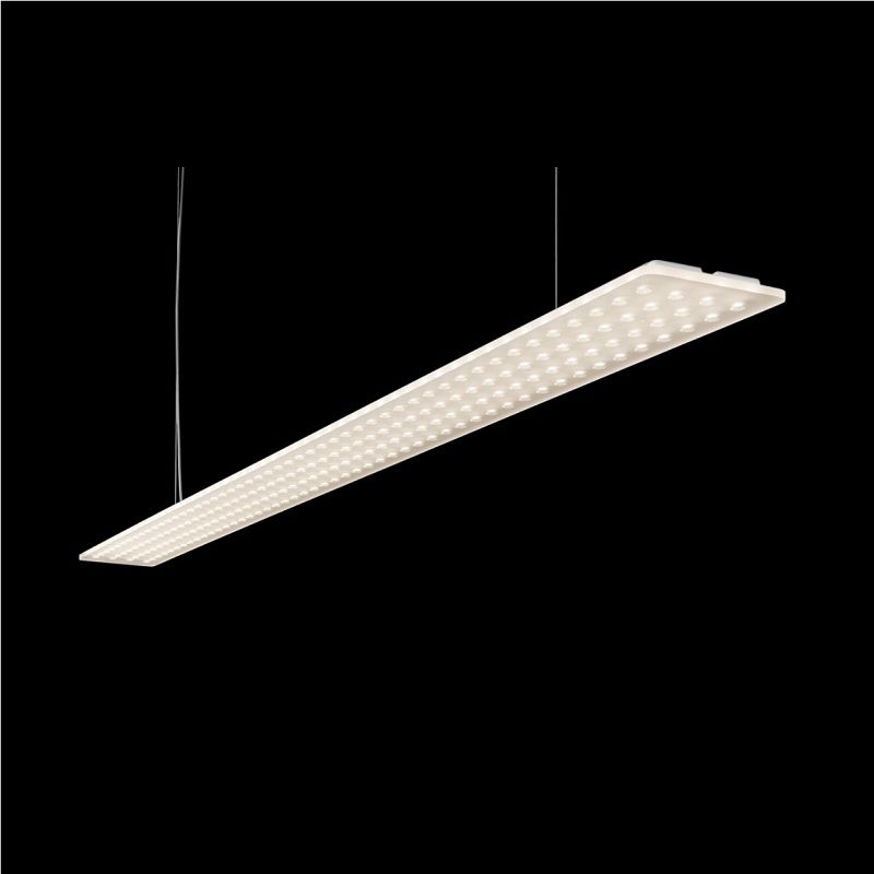 Pendelleuchte Modul L196 45W 3000°K weiss indirekt
24V DC 3350lm, L=1510 B=135 H=19