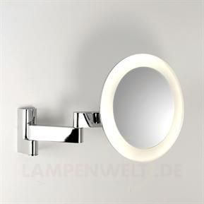 Spiegelleuchte NIIMI ROUND IP44
LED 3x1W (incl. Driver) 115-350 Ausziehbar D=250