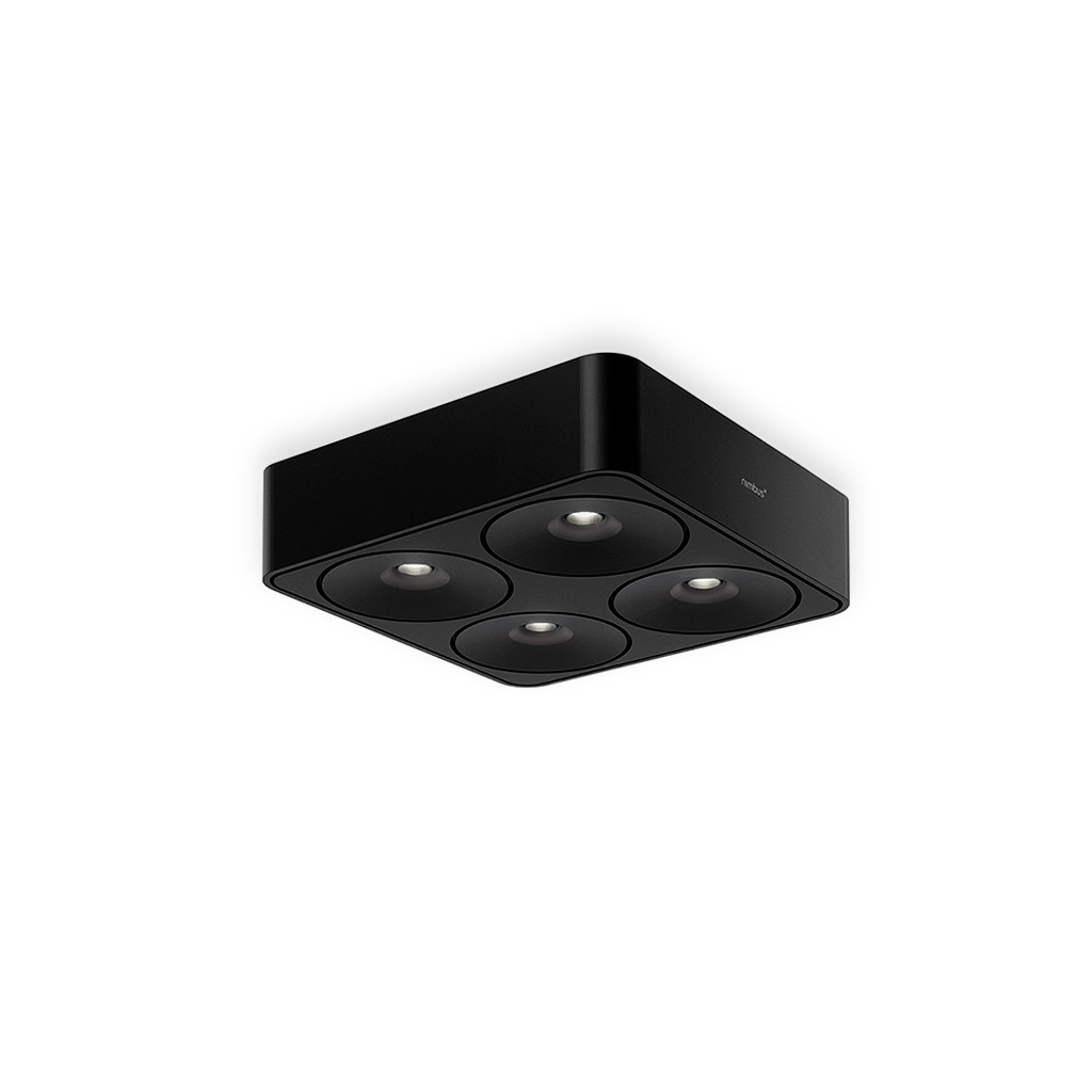 Deckenstrahler Q FOUR  40° 13W weiss matt
DC /2700K 730Lm CRI90 128x128 H=36mm  IP20