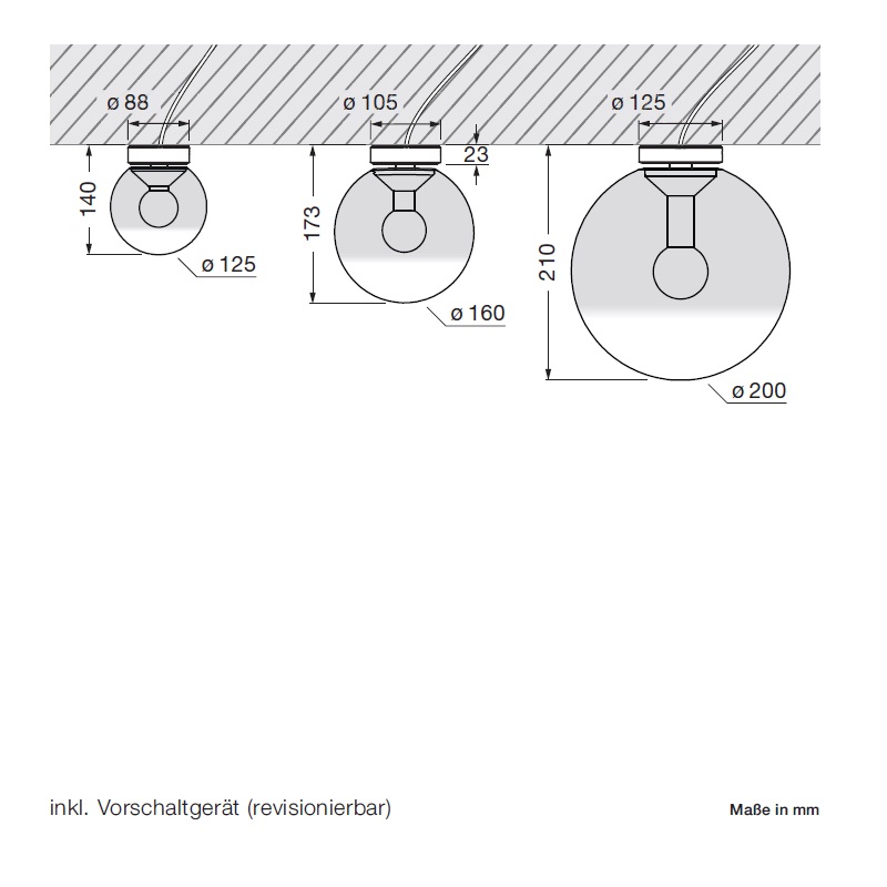Deckenleuchte Luna piena DWL 125 AIR phantom
240V 2700-4000K 9W 430Lm CRI 97 IP20 - Image 2