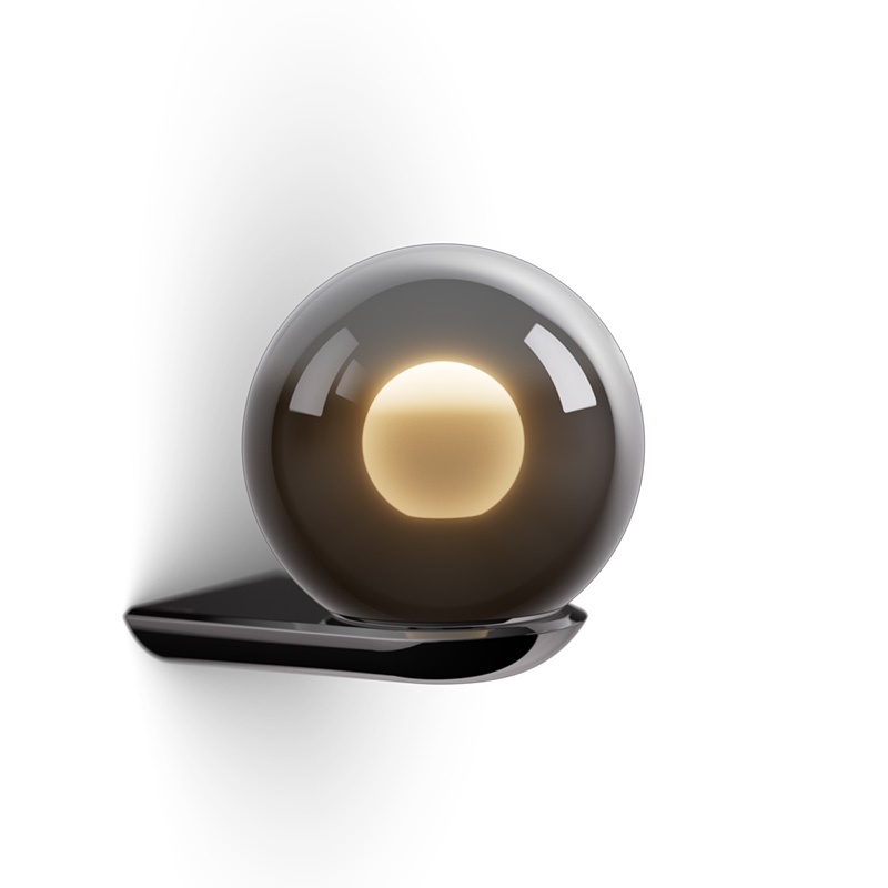 Wandlleuchte Luna Parete floor mir AIR dark chrome
240V 2700-4000K 9W 430Lm CRI 97 IP20