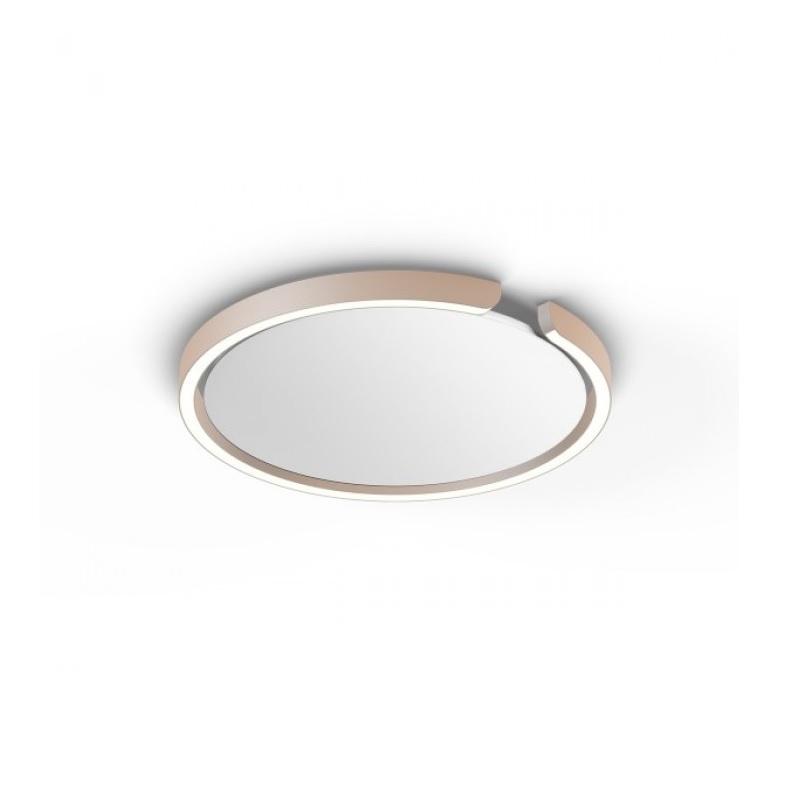 Deckenleuchte MITO Soffitto up 40W gold matt 
240V/ 1730lm D=40cm H=3cm IP20