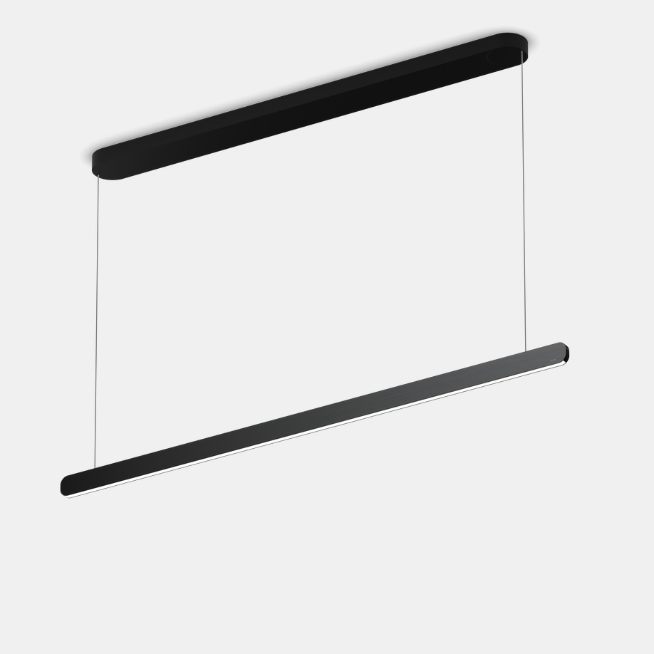 Pendel MITO volo 140 up var AIR wide blackphantom
240V 60W 3900Lm L=136cm H=5.2 /IP20