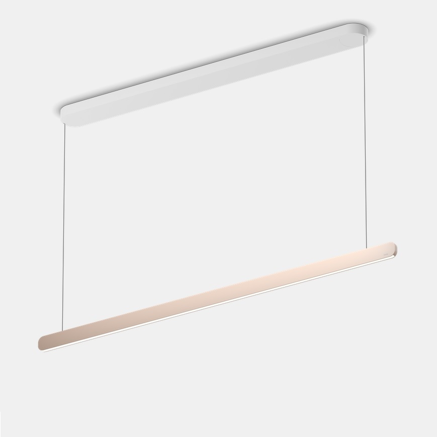 Pendel MITO volo 140 up variabel AIR wide gold matt
240V 60W 4500Lm L=136cm H=5.2 /IP20