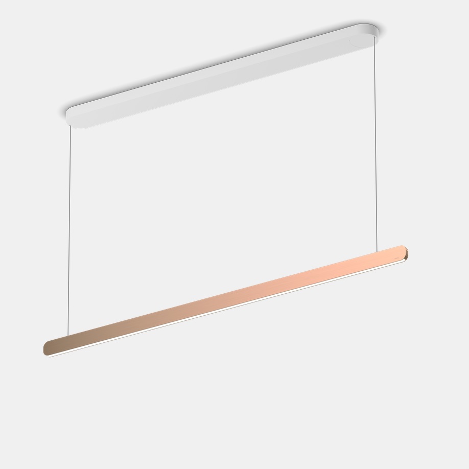 Pendelleuchte MITO volo 140 up variabel AIR wide rose gold
240V 60W 4500Lm L=136cm IP20