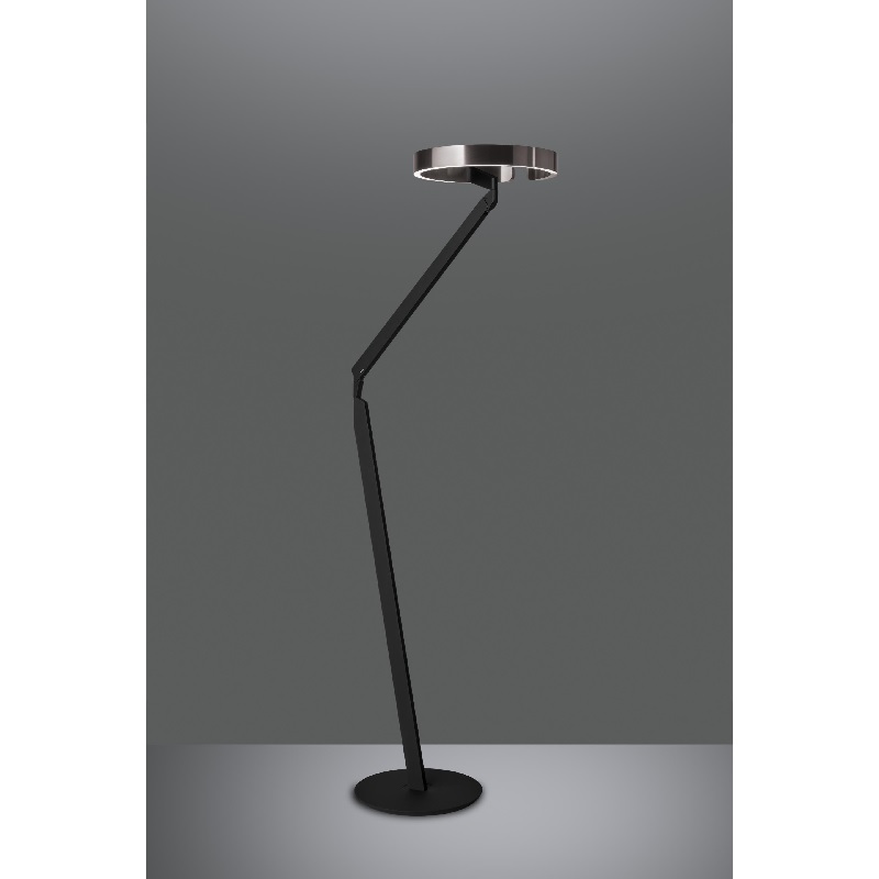 Steh-Leseleuchte Gioia lettura schwarz matt
230V/ 24W 1550lm RF D=300 H=1660 IP20