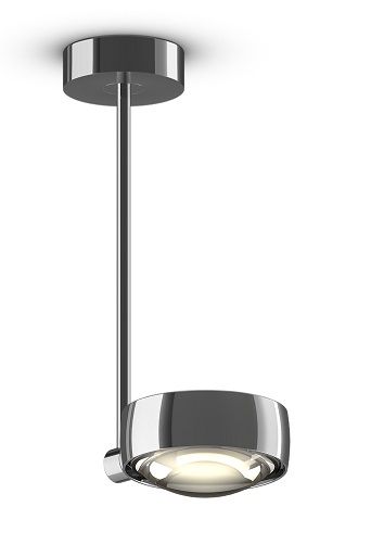 Deckenl.Sento Soffitto singolo 30 up pro E chrom gl. 3000K
230V/ 26 W LED