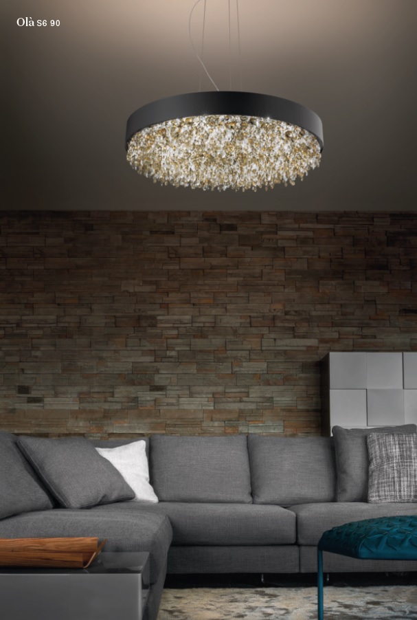 Hängeleuchte Olà S6 44W LED bronze
230V 3000K D=90cm H=20cm IP20 - Image 5