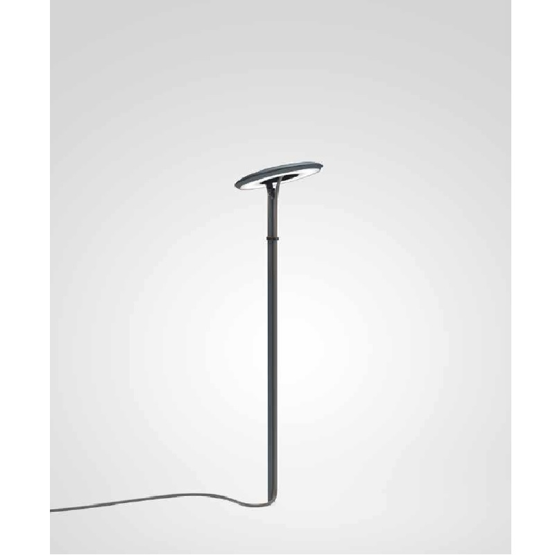 Bodenstrahler Pad 8W mit Erdspiess anthrazit
230V 3000K 615Lm H=800 D=240 / IP65
