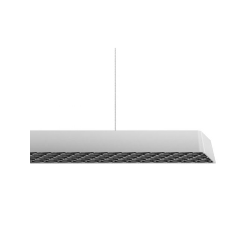 Pendelleuchte Mesh LED 25W DALI Grau mét.
230V 3000K CRI85 3550lm L=1213 B=106 H=40 /IP20