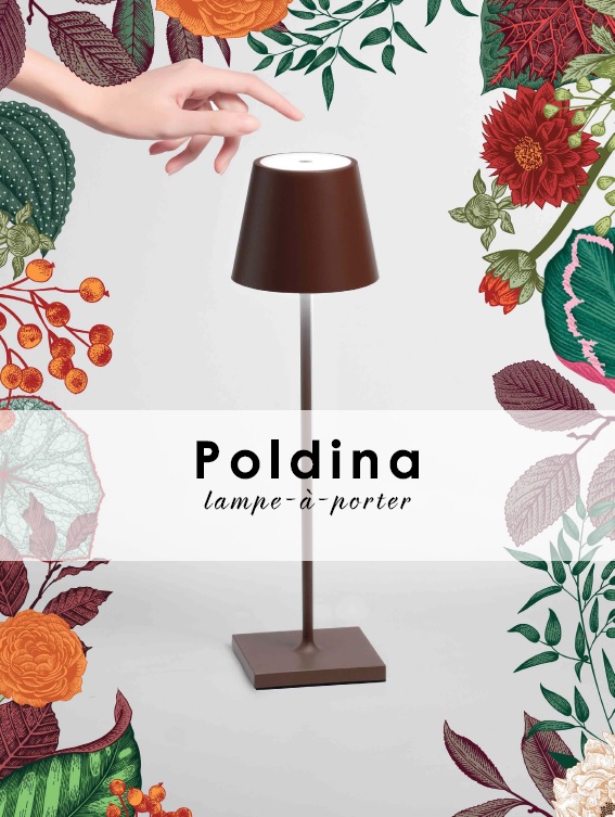 Tischleuchte Poldina Pro 2.2W dunkelgrau
5VDC 1A / 192lm D=11cm H=38cm/ IP54 - Image 4